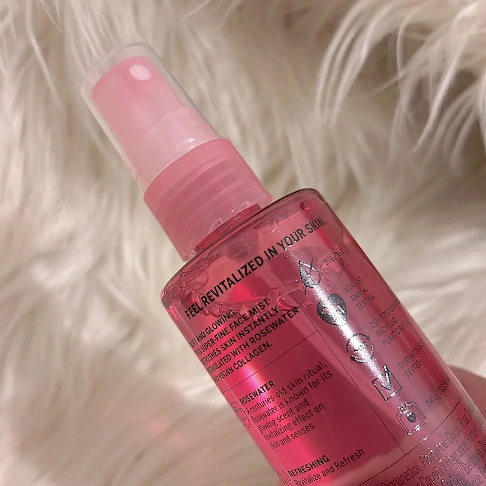 VS PINK rose water + Collagen Face Mist NEW! Victoria’s Secret Skincare Spray